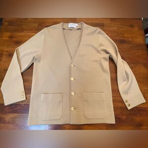 Rare! Vintage St.Croix Knits - Expressly for Taffy’s Beige Cardigan - Medium
